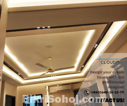 Modern ceiling design for small house